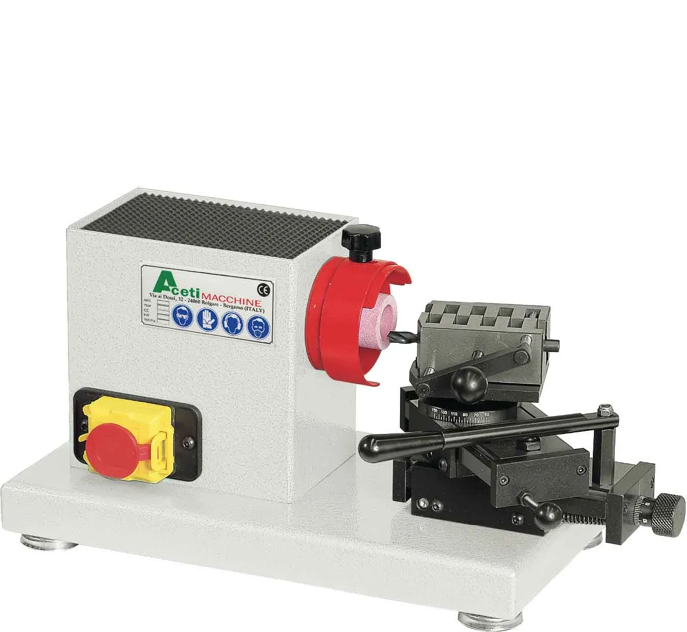 Aceti ART.113 bench drill sharpening machine with variable point angle