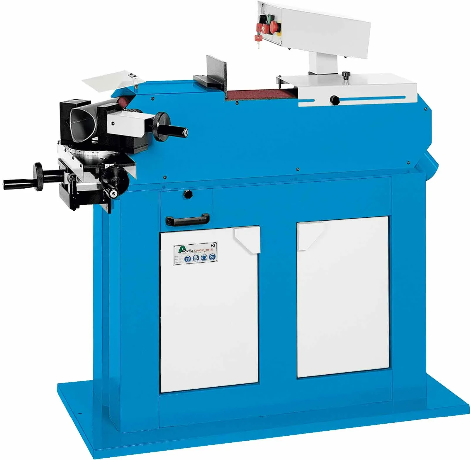 Aceti ART.56 belt pipe notching machine for tube-end grooving