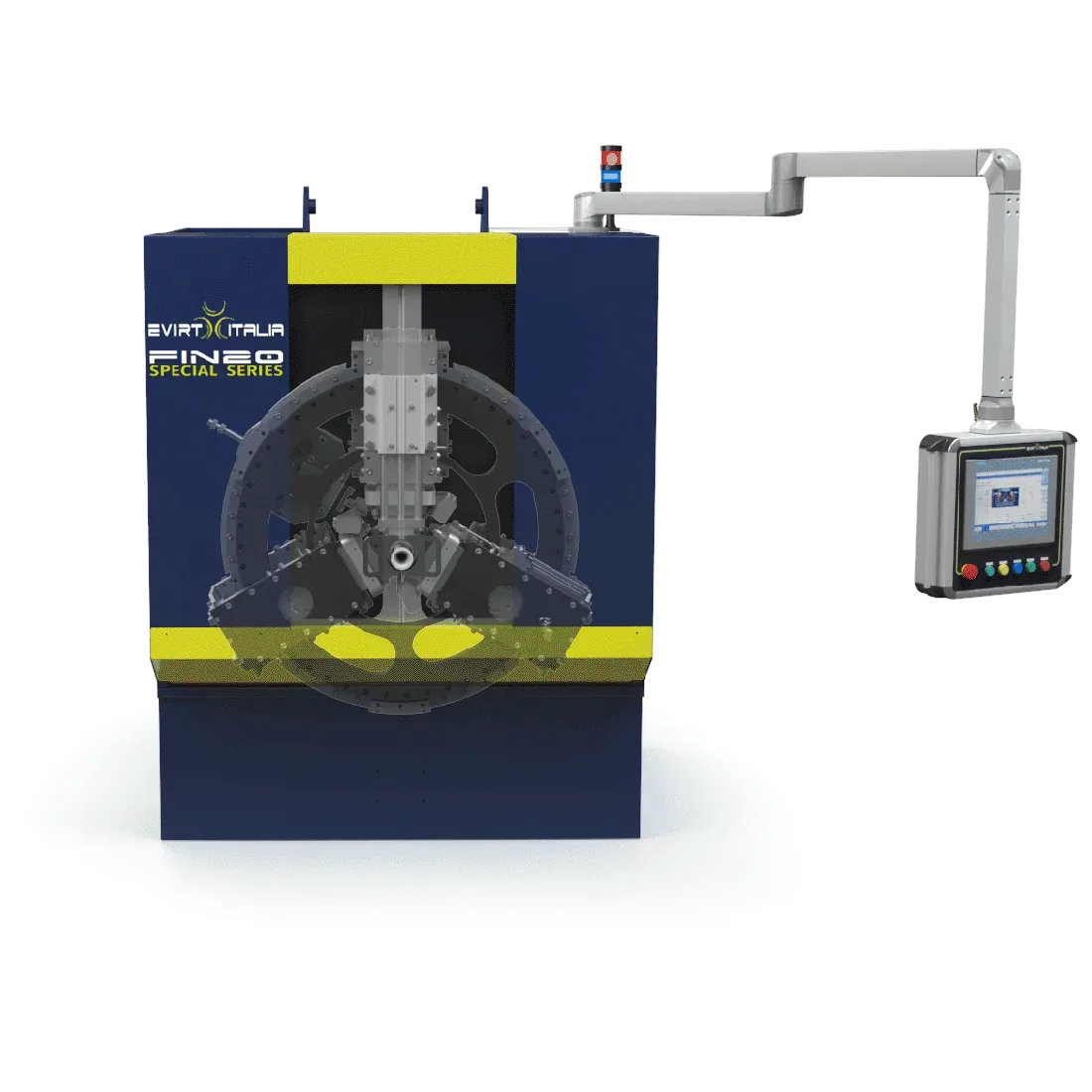 EVIRT Italia FIN 20 Special Series machine for rolling finned tubes