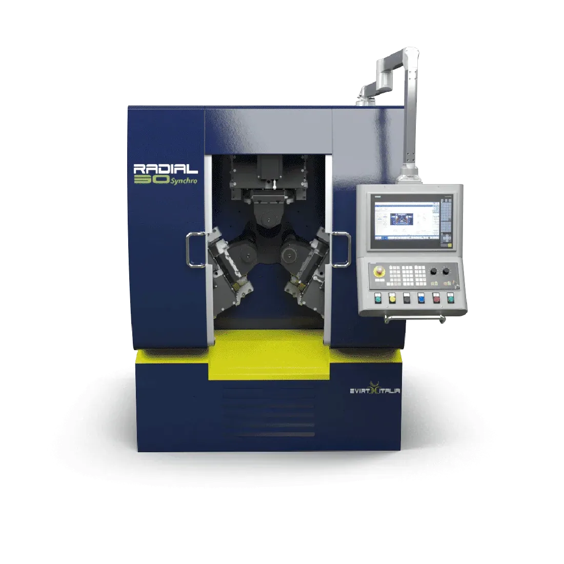 EVIRT Italia RADIAL 30 Synchro three-die thread rolling machine for tubes