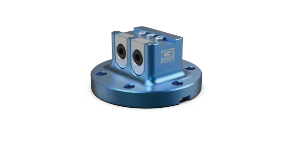 Gerardi Dove Tail irreversible clamping fixture for 5-axis machining