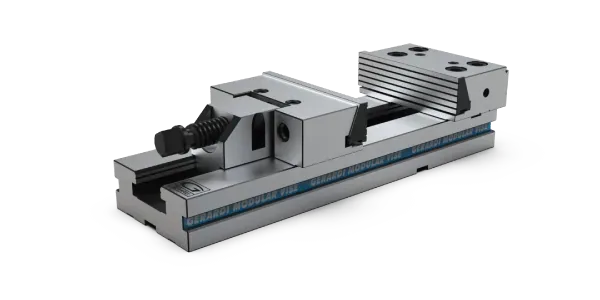 Gerardi STD standard modular machine vise with solid guided movable jaw