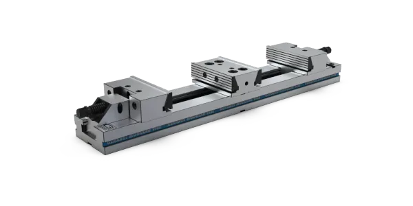 Gerardi XL long-base modular vise for double or single clamping