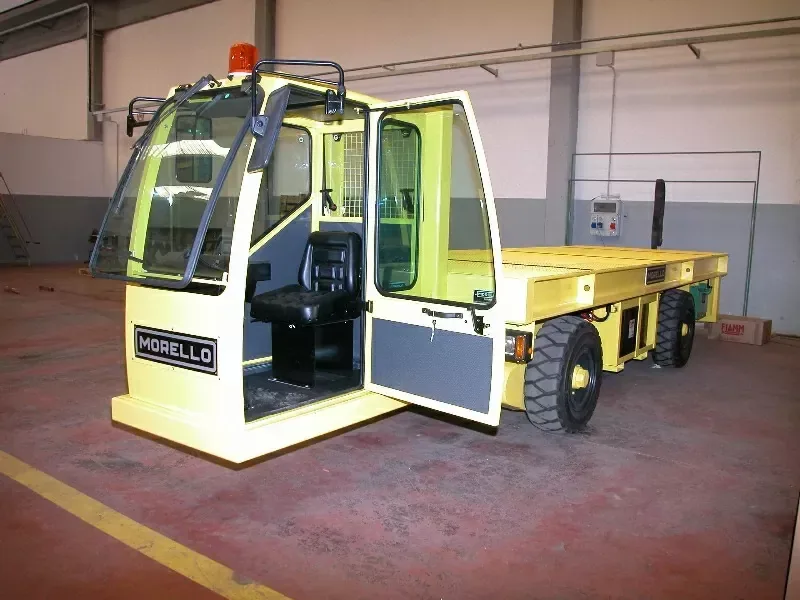 Morello 32 t battery motorized platform truck with driver cab