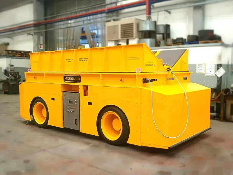 Morello 65 t ATEX transfer cart for an FLNG project