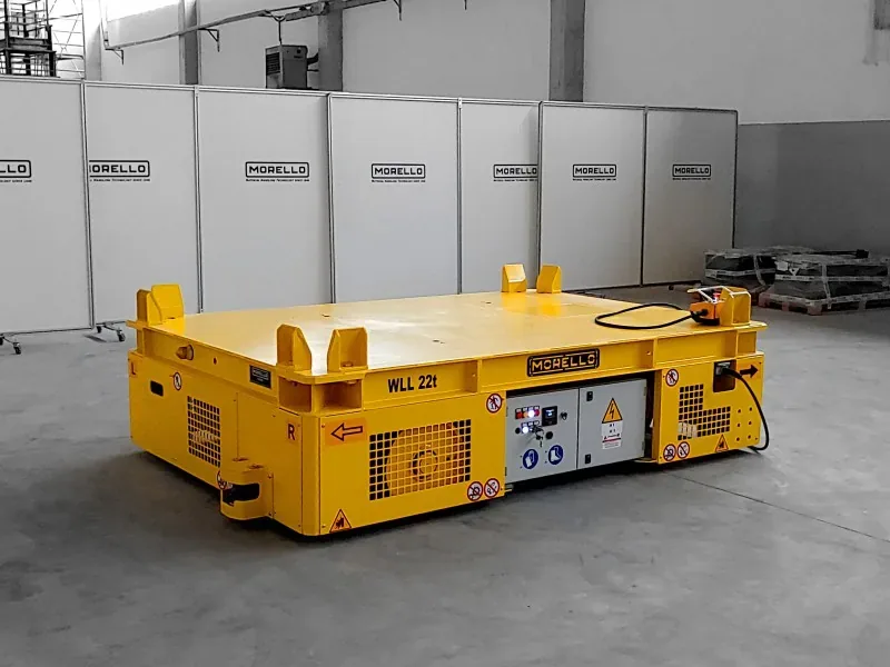 Morello 22 t transporter for nuclear waste containers