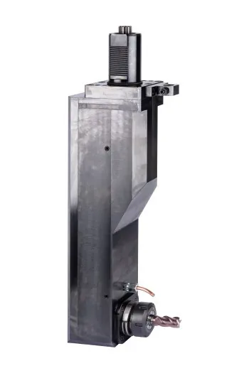 ROMAI extended angular head with set-back output for deep bores