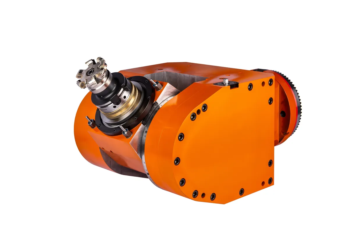 ROMAI heavy milling head for large machine tools